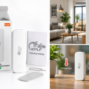 Reptila RTH01 – Zigbee temperatur- och luftfuktighetssensor